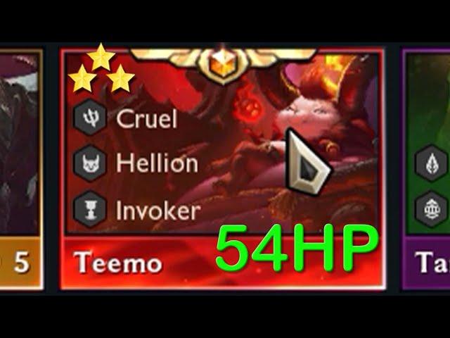 It Costs 54 HP!! | S5 3-Star Teemo