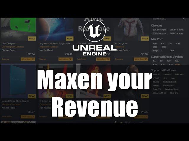 BOOST your Unreal Engine Marketplace Revenue | Tips and Tricks