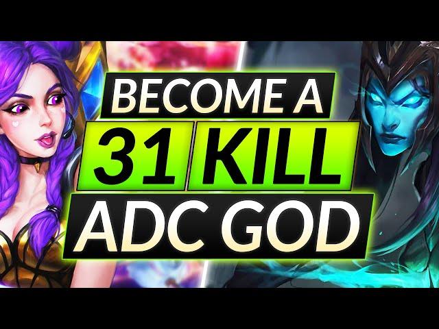 How to DOMINATE as ANY ADC Champion in Season 11 - Tricks of a Rank 1 Carry - LoL Guide