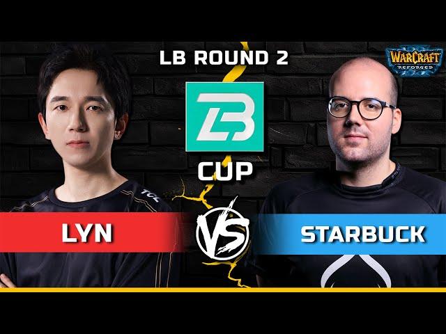 WC3 | LB Round 2 | [ORC] Lyn vs Starbuck [HU] | B Cup Season 14