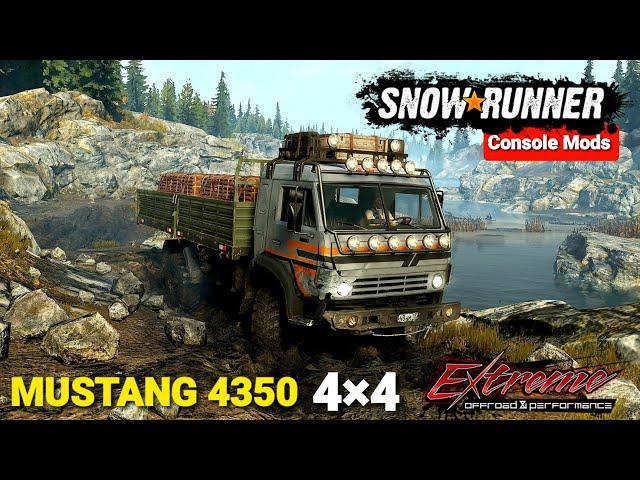 New Truck MUSTANG 4350 4×4 in SnowRunner Phase 6 Update