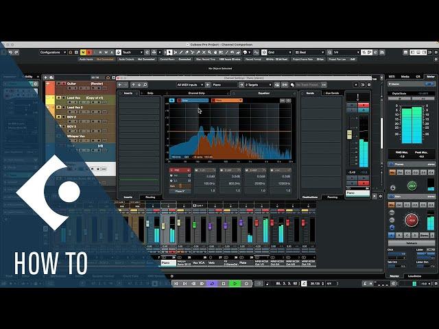 Boost Your Mixing with Cubase's Channel Comparison Feature | Cubase Q&A with Greg Ondo