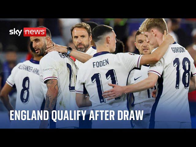 England top group at Euro 2024 after lacklustre draw against Slovenia