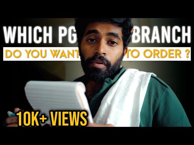 Which PG branch you want to order? | DrJTM