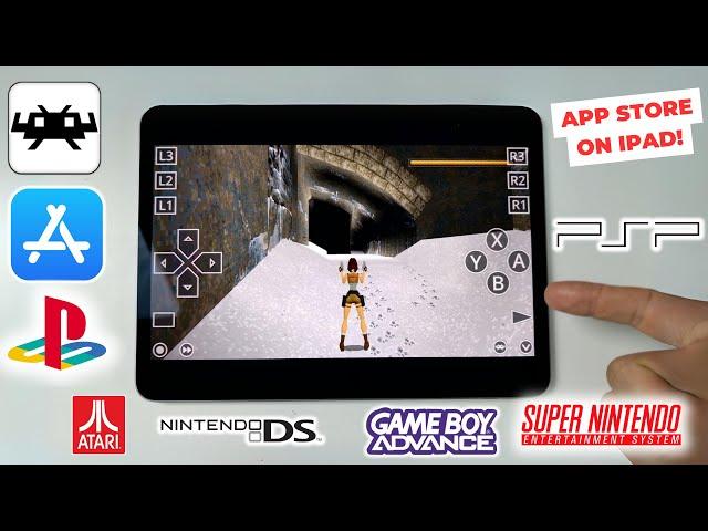 RetroArch iPad App Store emulation guide! PS1 widescreen resolution XMB BIOS controller setup on iOS