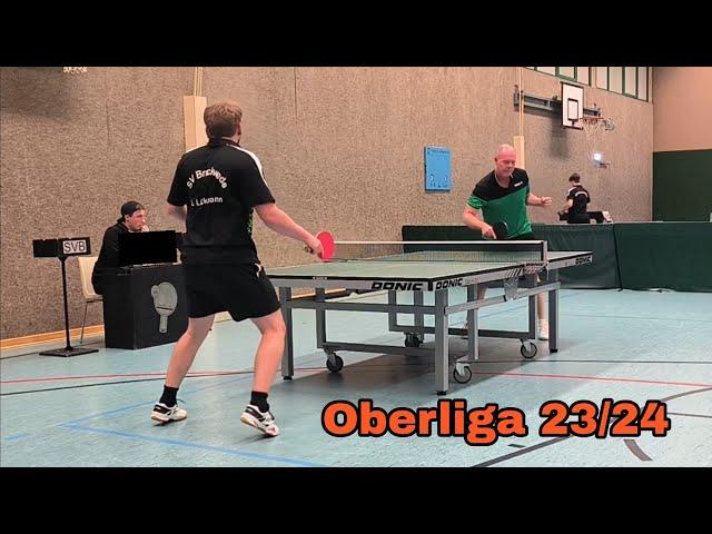 Sehr sicher und extrem gefährlich mit langer Noppe in der Oberliga - Lars Lückmann vs Dennis Stadie