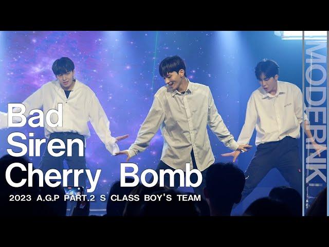 Siren (RIIZE) + Cherry Bomb (NCT 127) + Bad (Christopher)｜2023 A.G.P PART.2｜국내 70개 기획사 참여