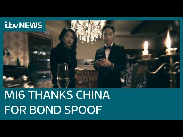 MI6 chief thanks China for ‘free publicity’ after spoof James Bond video | ITV News