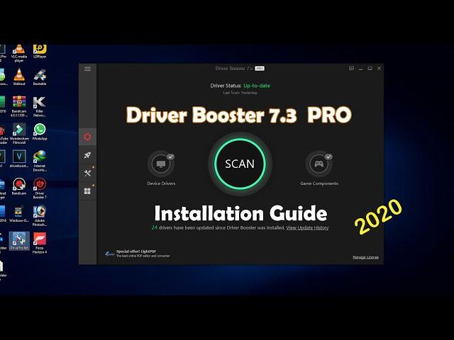 Installation Guide | Driver Booster 7.2 PRO and Pro 7.3) | FREE Download -2020