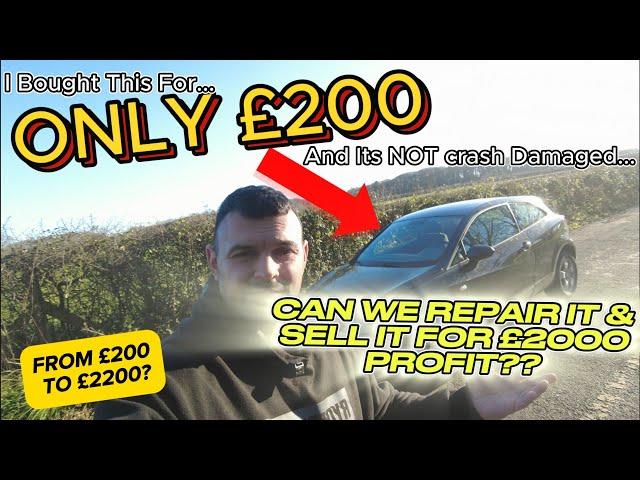 I Bought This Seat Ibiza For £200 And Its Not Crash Damaged, Lets Rebuild It To Make A Profit