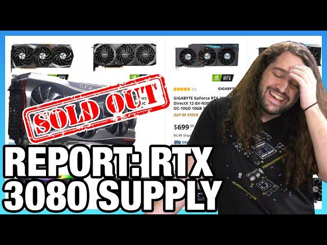 Report: Availability & Supply of NVIDIA RTX 3080 Video Cards