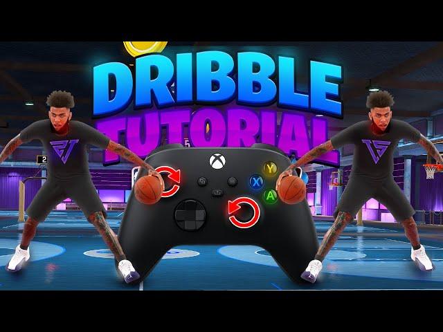 BEST BEGINNER HANDCAM DRIBBLE TUTORIAL IN NBA2K22 ( SEASON 9 ) + LEARN HOW TO GET OPEN IN NBA2K22!