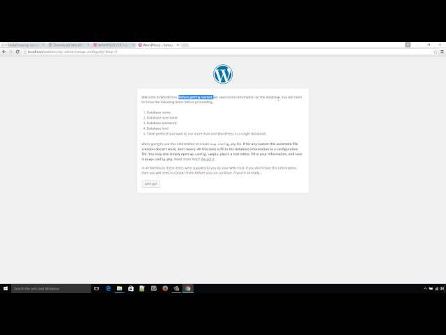 WordPress Tutorial For Beginners - Install WordPress locally  using Wamp Server- part 1