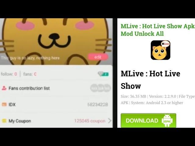 Mlive Mod Unlimited Coupons And Unlock Room's Apk Download