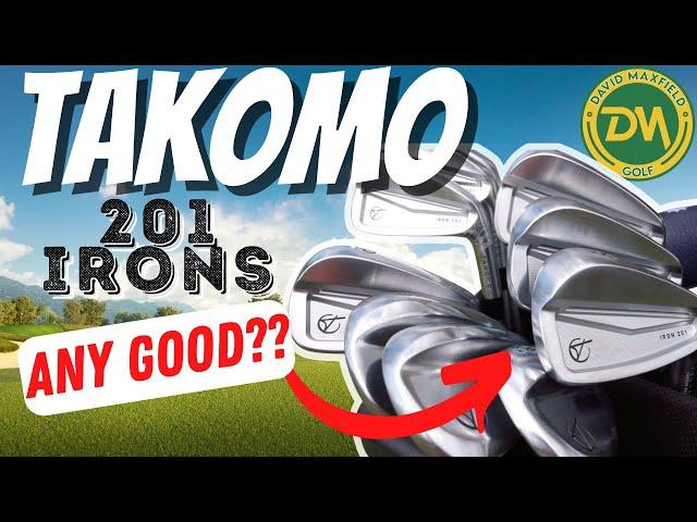 Takomo 201 Irons - Are They Any Good?? Do They Stack Up On Course??