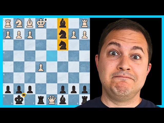 AMAZING CHECKMATE, BANNED GAMBIT, AND 2 DOUBLE CHECKMATES! | Chess Rating Climb 540 to 600