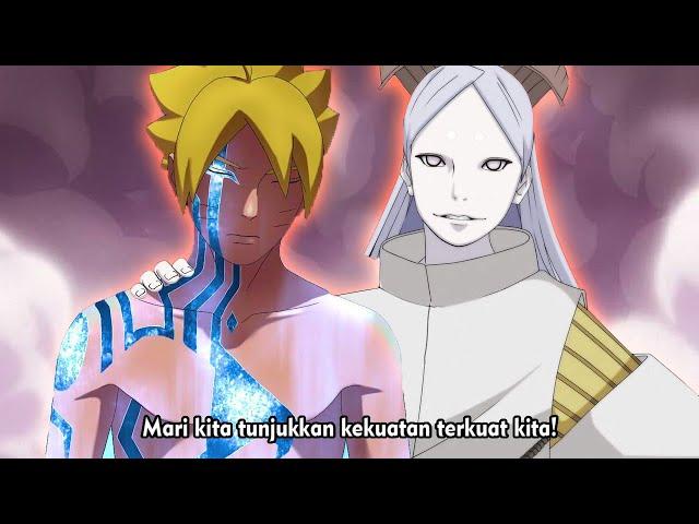 Boruto Bersatu Dengan Momoshiki, Kekuatan Dahsyat Boruto Setelah Berteman Dengan Momoshiki!