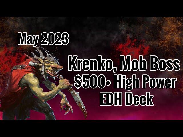 High Power!! $500+ Krenko Mob Boss, EDH Deck! (May 2023) #mtg #edh #magicthegathering #mtg #mtgdeck