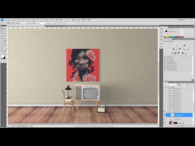 canvas mockup tutorial