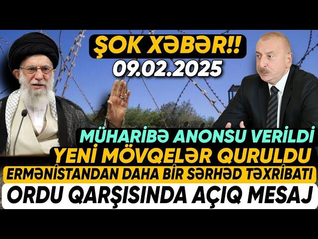 TƏCİLİ! Əsas xəbərlər 09.02.2025 (Xəbər Bələdcisi) xeberler, son xeberler bugun 2025