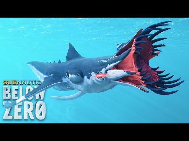 DEFEATING THE SQUID SHARK! - Subnautica Below Zero Update!