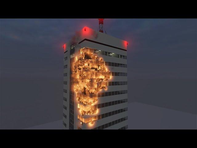 Office Building on FIRE | Teardown