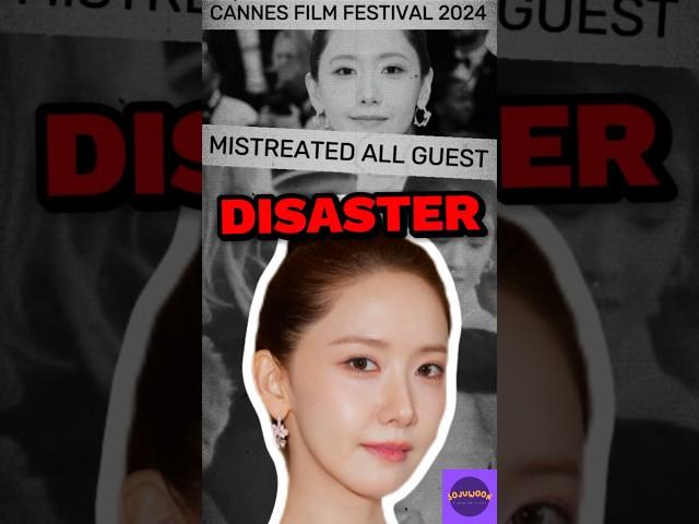 Girls' Generation's YoonA Faces Discrimination at Cannes Film Festival 2024 #kpopnews #yoona  #kpop