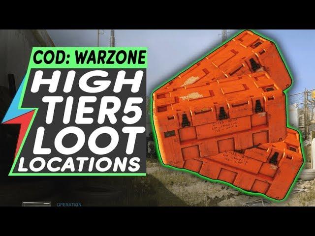 Call of Duty Warzone ALL LEGENDARY CRATE LOCATIONS | Tier 5 Loot Supply Boxes (Red Access Cards)