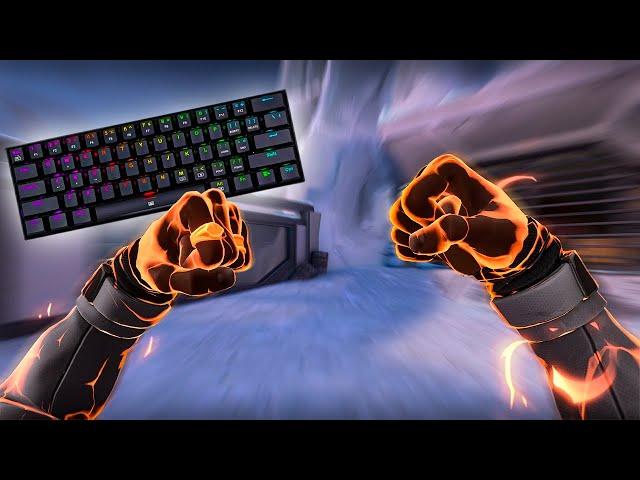 Valorant & Chill 280hz Gameplay Keyboard ASMR #35