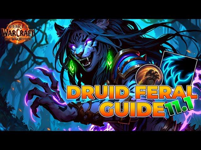 "Feral Druid 11.1 Guide – Best Rotation & Talents in The War Within!"