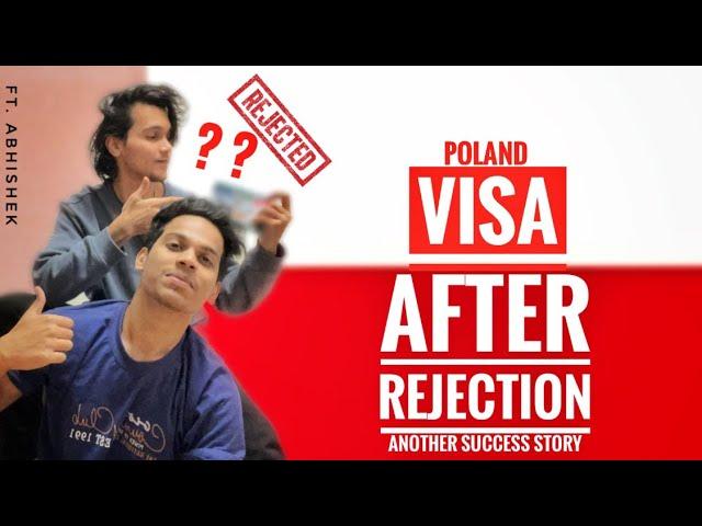 VISA SUCCESS STORY | HOW MY SUBSCRIBER GOT POLAND STUDY VISA AFTER REJECTION  | INDIAN IN POLAND