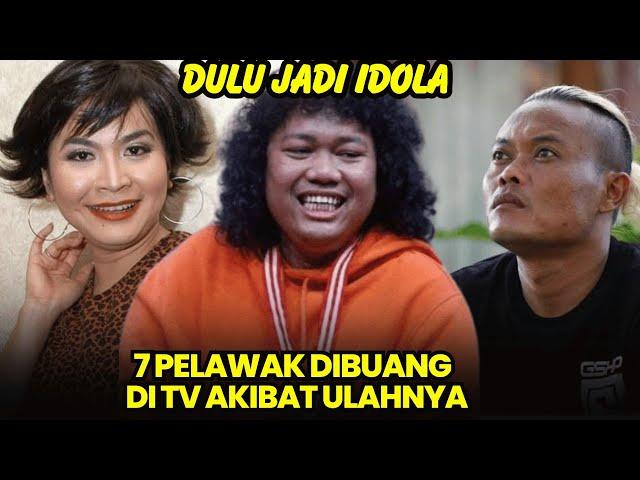 Karir Hancur, 7 pelawak di pecat di tv & hidup menderita tahun 2024