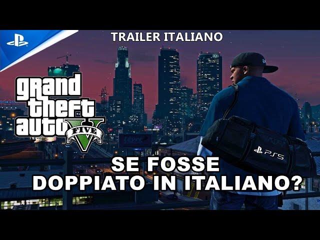 GTA 5 DOPPIATO in ITALIANO (PS5)