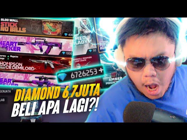 SULTAN FREE FIRE BELI 6.700.000 DIAMONDS! Akhirnya FREE FIRE TAMAT!! - Free Fire Indonesia