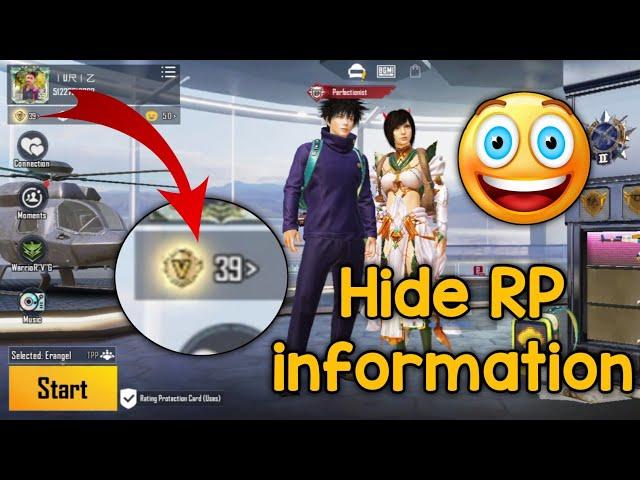 hide rp in pubg, hide rp in bgmi, hide royal pass information, hide rp information in bgmi