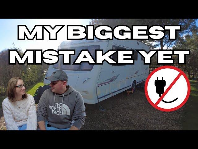 My two biggest mistakes yet while owning our first second hand caravan |Caravan vlogs