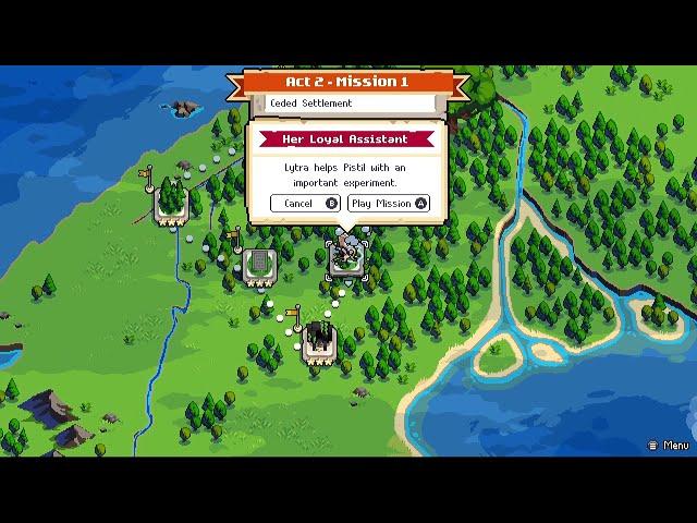 Wargroove 2 - Breaking Ground - Act 2 - Mission 1 Walkthrough