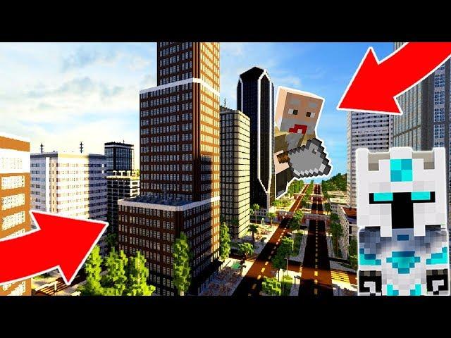 HANYA 1 KLIK KALIAN BISA BIKIN 1 KOTA SEMEWAH INI DI MINECRAFT! - MVLOG #38