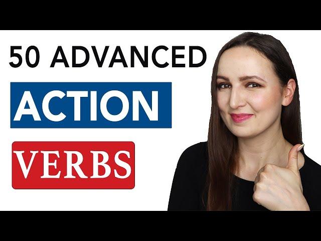 50 COMMON ACTION VERBS  |  ADVANCED RUSSIAN