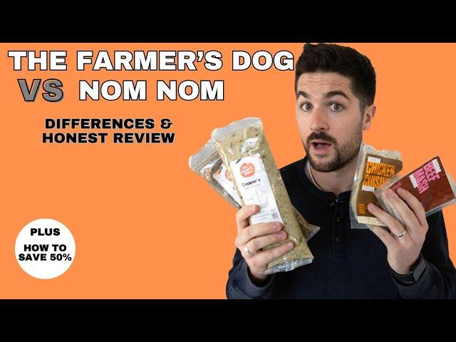 The Farmer's Dog vs Nom Nom: What's The Difference? Honest Review