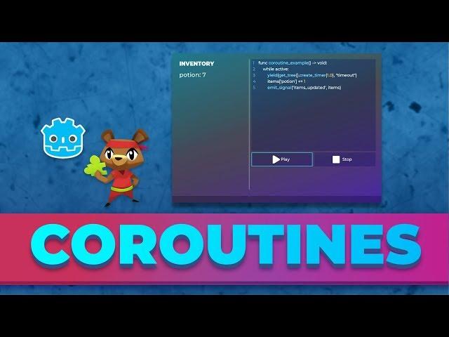 How to Use Coroutines: Godot GDscript tutorial