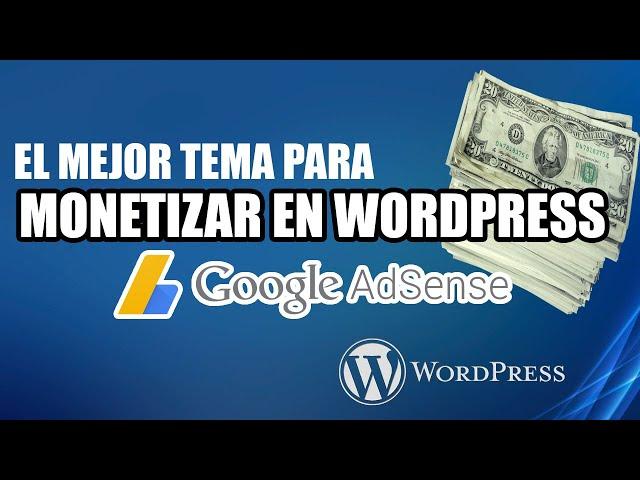 Mi tema favorito para WORDPRESS Y ADSENSE   GRATIS 2022