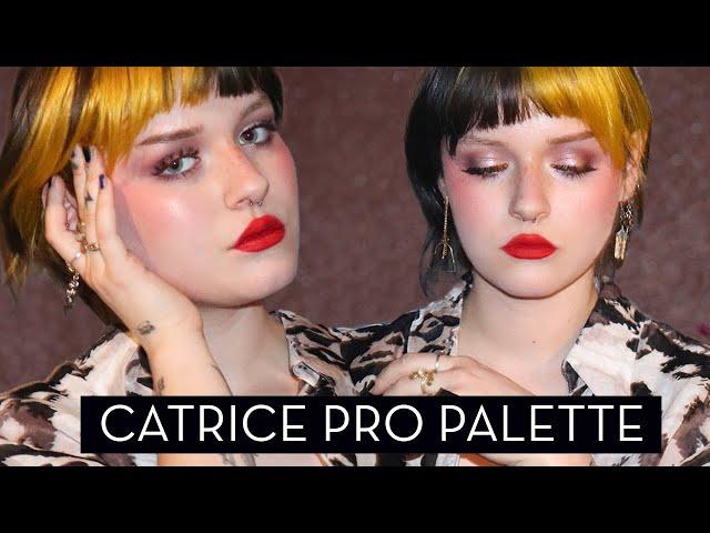 XMAS Look  | CATRICE Pro Slim Eyeshadow Palette | Brittnymakeup