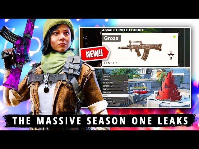 Black Ops Cold War: The ABSURD SEASON 1 LEAKS... (All Weapons, Maps, Cosmetics & More)
