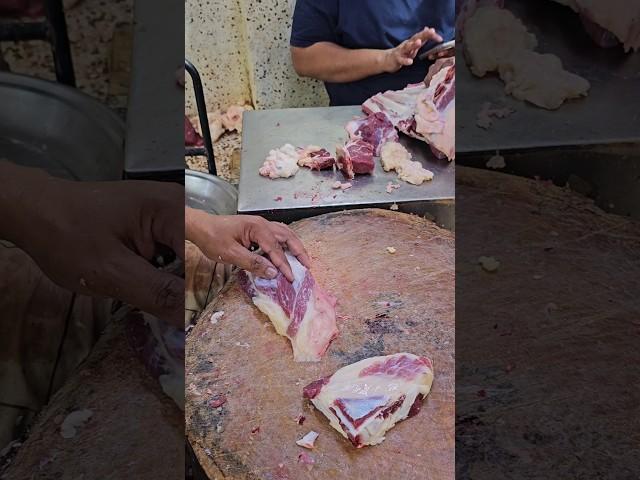 Excellent beef tehari cutting | Super smooth beef & bone cutting |