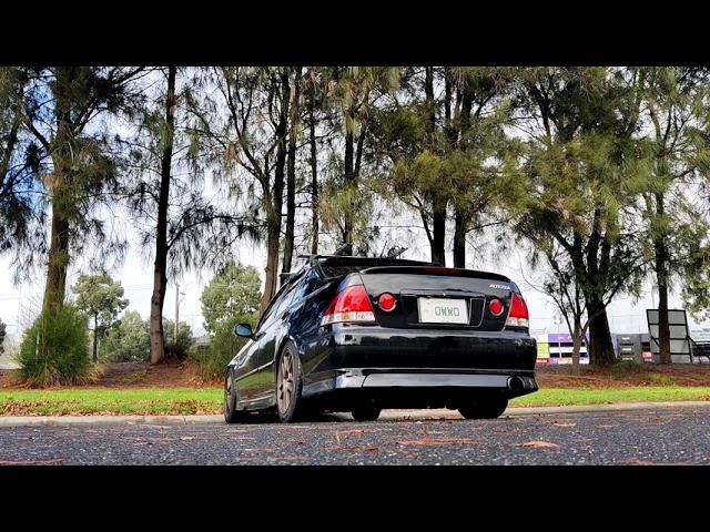 IS300 2JZ-GE - HKS Hi Power muffler sound test