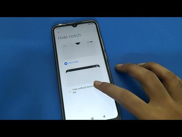 Notch Hide setting Redmi 9 activ, how to hide notch in redmi phone