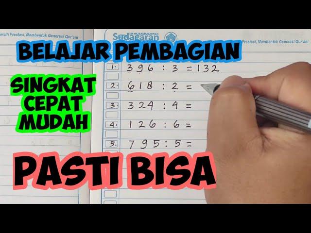 Cara Pembagian Cepat dan Mudah