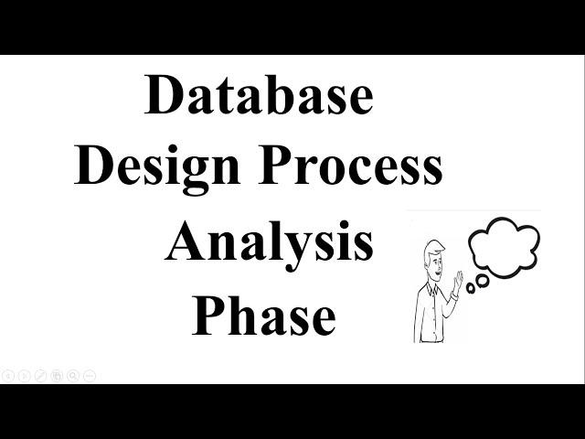 Analysis Phase| Database Design Process|2nd year Computer Science| ICS Part II |Chapter 3rd|Lect1