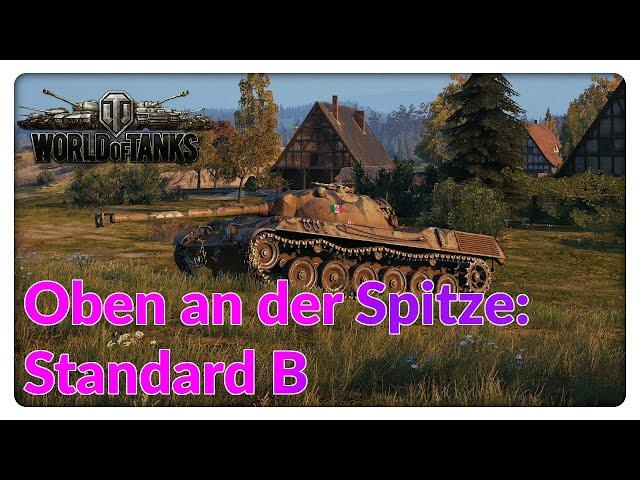 Oben an der Spitze: Italienische Mediums "Standard B" [World of Tanks - Gameplay - Deutsch]